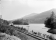 Train Tracks Along Emerald Lake