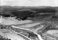East Barre Dam with Green Mountains in the background