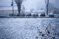 Snowy Parking Lot
