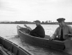 Howard Truman and John Harrington on Lake Champlain
