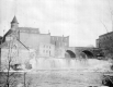 Battell Bridge and Falls from Below