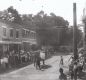 Townspeople Gathered Around Elephant