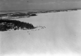 Fishing shanties on Lake Champlain