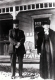 Couple in front of Middlebury House