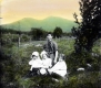 Woman and Children in a Field