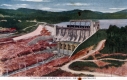 Handcolored Postcard of Comerford Dam
