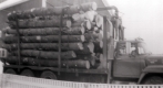 Truck with Pine Logs