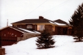 Brick Home in Winter