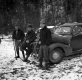 Three Men With a Deer