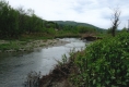 Back of Touchette's property above Moody's property