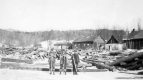 Three Men on Berlin Pond