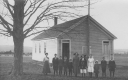Schoolhouse and Children