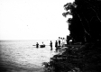 Bathers at Platts Camp in Highgate Springs