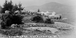Grazing Sheep and Lowell Lake in Londonderry