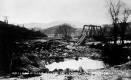 Flood Damage to Railroad Tracks in Lyndonville