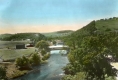 Bridge over River near Farms 