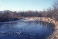 Bend in the Little River in Winter