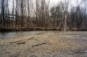 Shallow bank of Little River Above Mayo Bridge