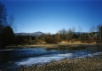 Back of Stowe Center by the Little River