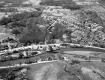 Aerial View Montpelier - Railroad by River