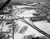 Aerial of Burlington Area: End of Highway