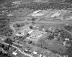 Aerial View: Portion of Interstate, Exit