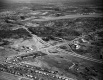 Aerial View of Highway Heading North: Burlington and South Burlington Exits