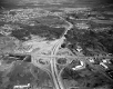 Aerial View of Highway Heading North: Burlington and South Burlington Exits
