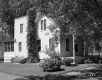 Two-Story House: Chimney Covered by Growing Vine 