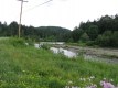 Utility Lines on a river in North Wolcott