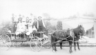 Henry Stevenson's traveling photography studio.