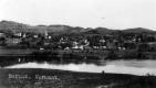 Connecticut River and village
