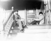 Two Men on Silsby's Porch