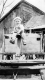 David Warden atop a Wagon