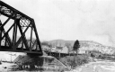 C.P.R. Passumpsic, VT Train Tracks After 1927 Flood