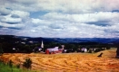 View of Peacham Corner Looking Towards White Mountains