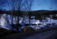Snowy Pipeline Along U.S. 2