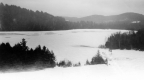 Warden Pond in the winter