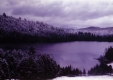 First snow of '68 on Warden Pond