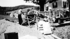 Building a garage at Warden Farm