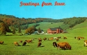 Warden Farm used for Iowa postcard