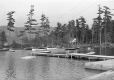 Boats on Lake Dunmore