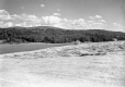 Harvesting Hay on Migger Hill; Lincoln Mountain in Background