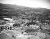Aerial of Norwich University, hills and mountains