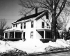 Tau Delta Phi house at Norwich University in winter