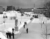 Dewey Hall, Webb Hall and I.D. White Chapel at Norwich University 