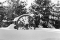 Cannon in the snow at Norwich University