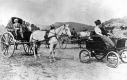 The First Car in Barnet on Parade