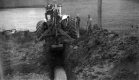 Arthur Roy Digging at Warden Farm