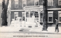 Snow Sculpture at Middlebury College